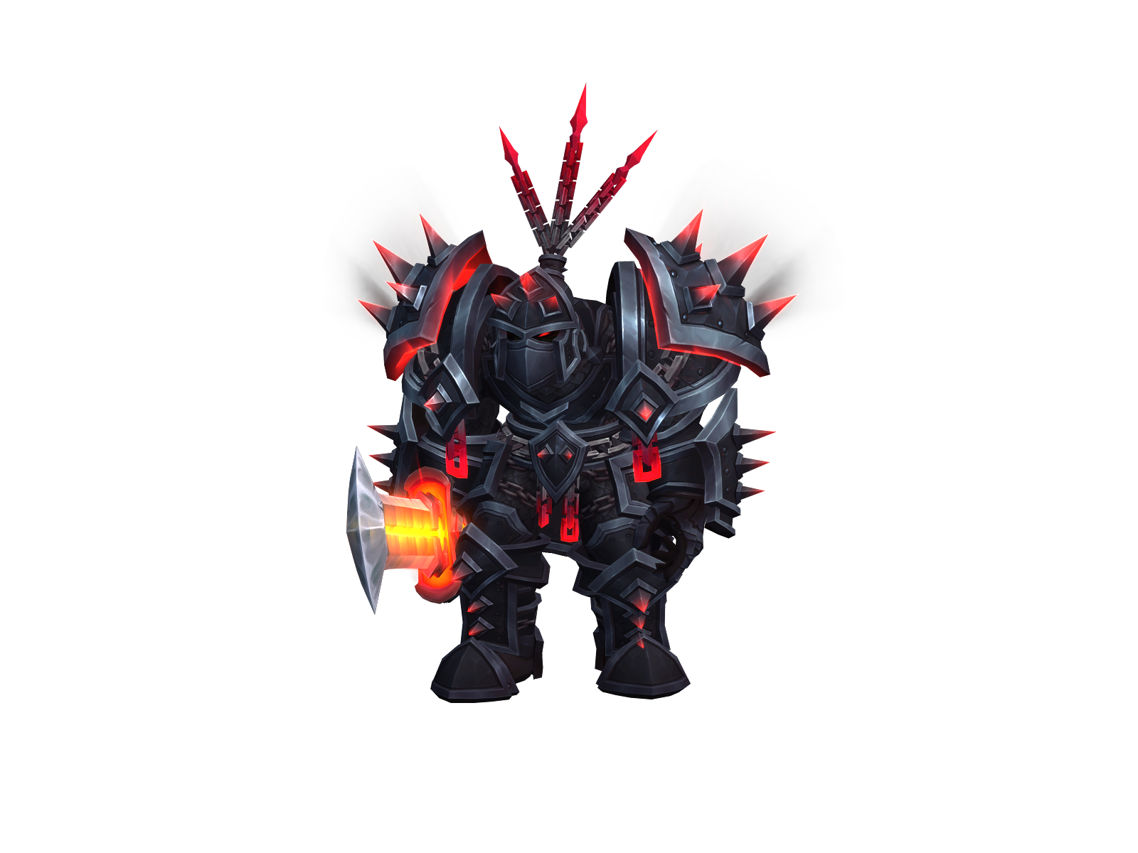 Mustymac 3D character render