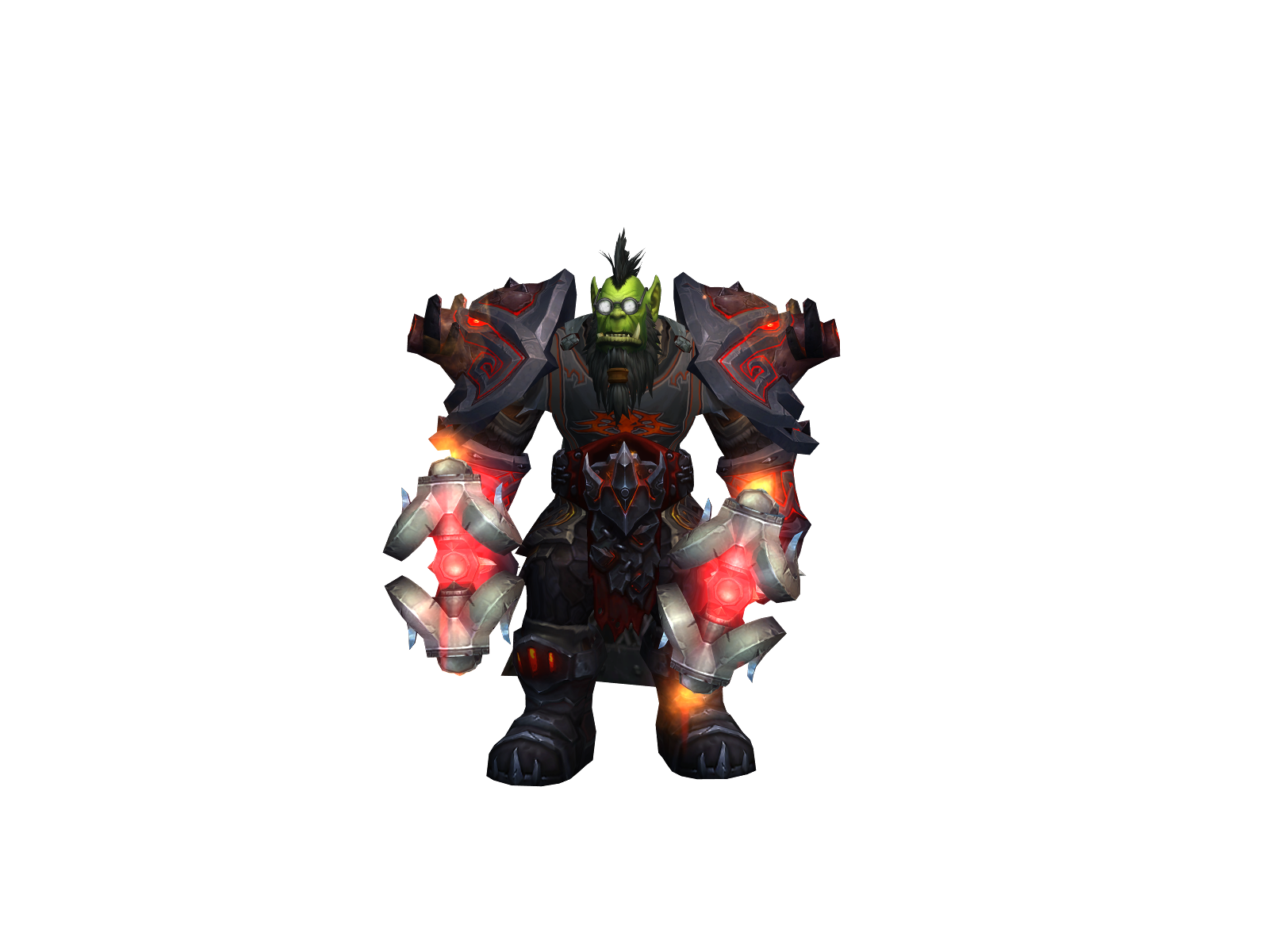 Warfield 3D character render