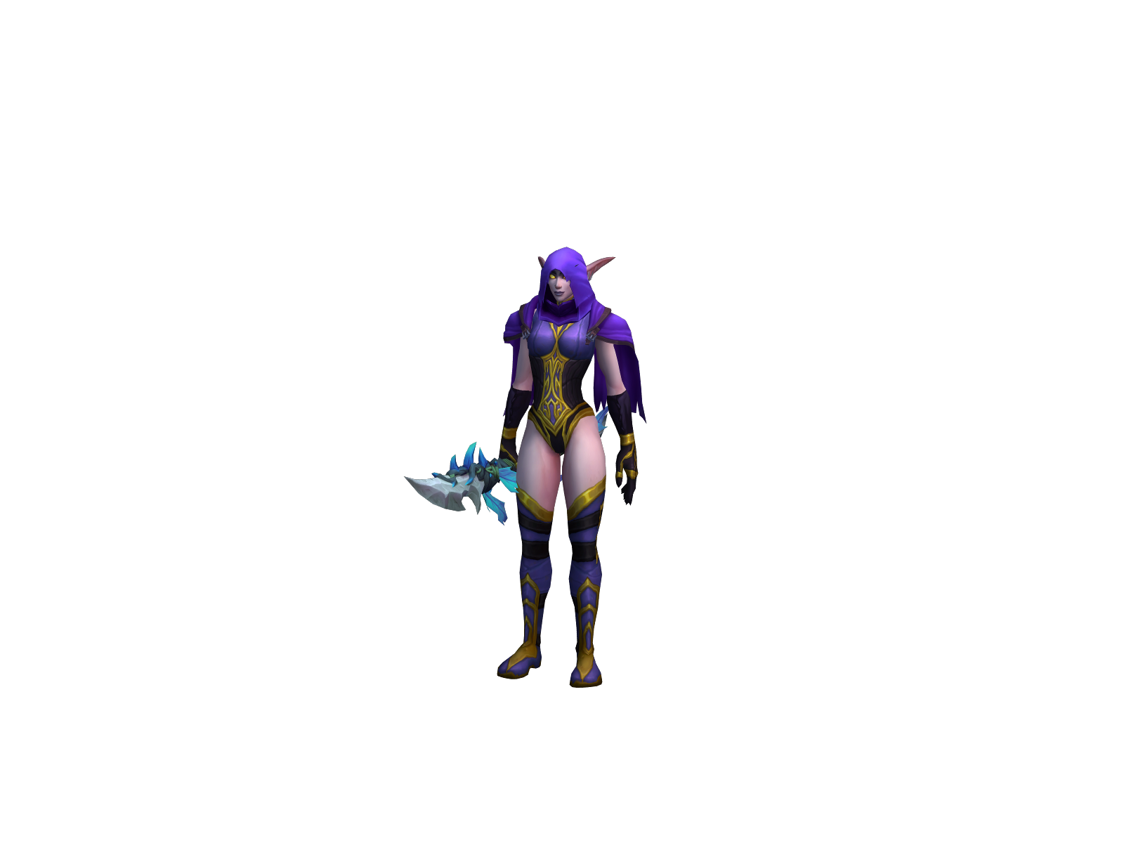 Valkairu 3D character render