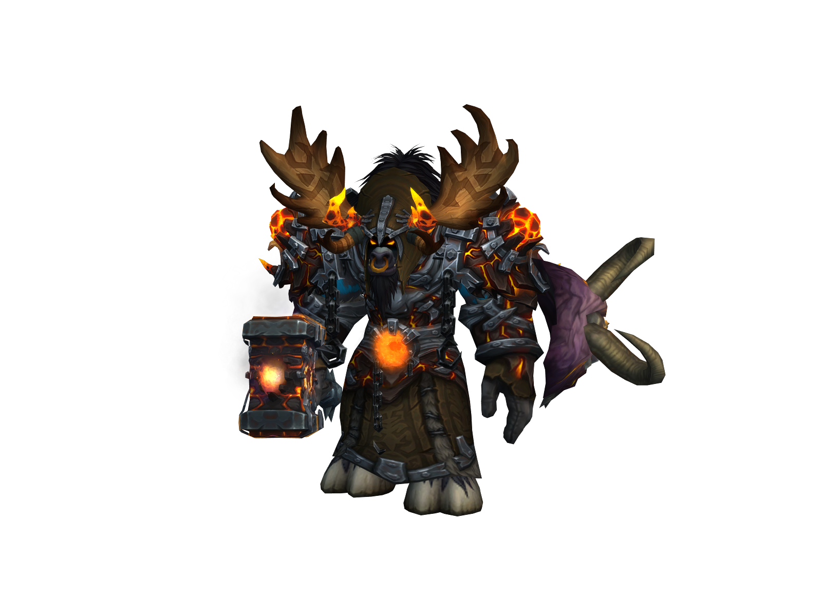 Schurruk 3D character render
