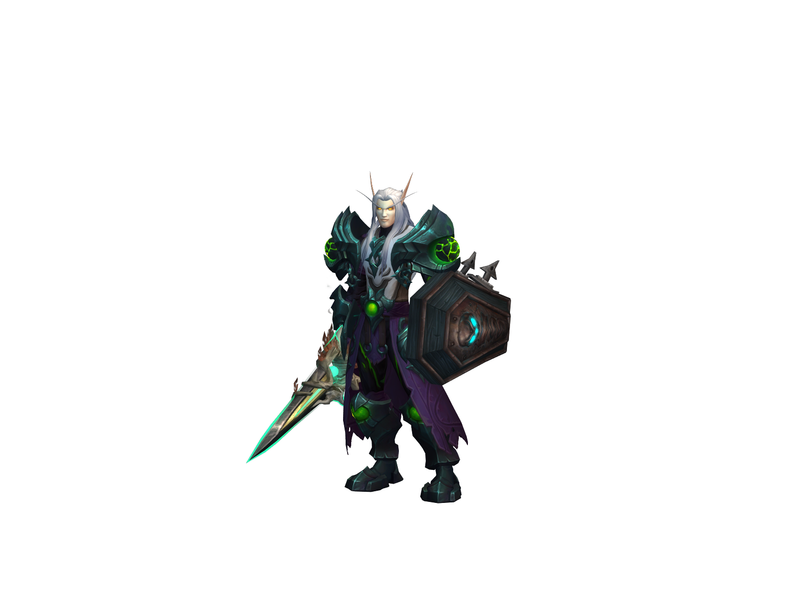 Nimaril 3D character render