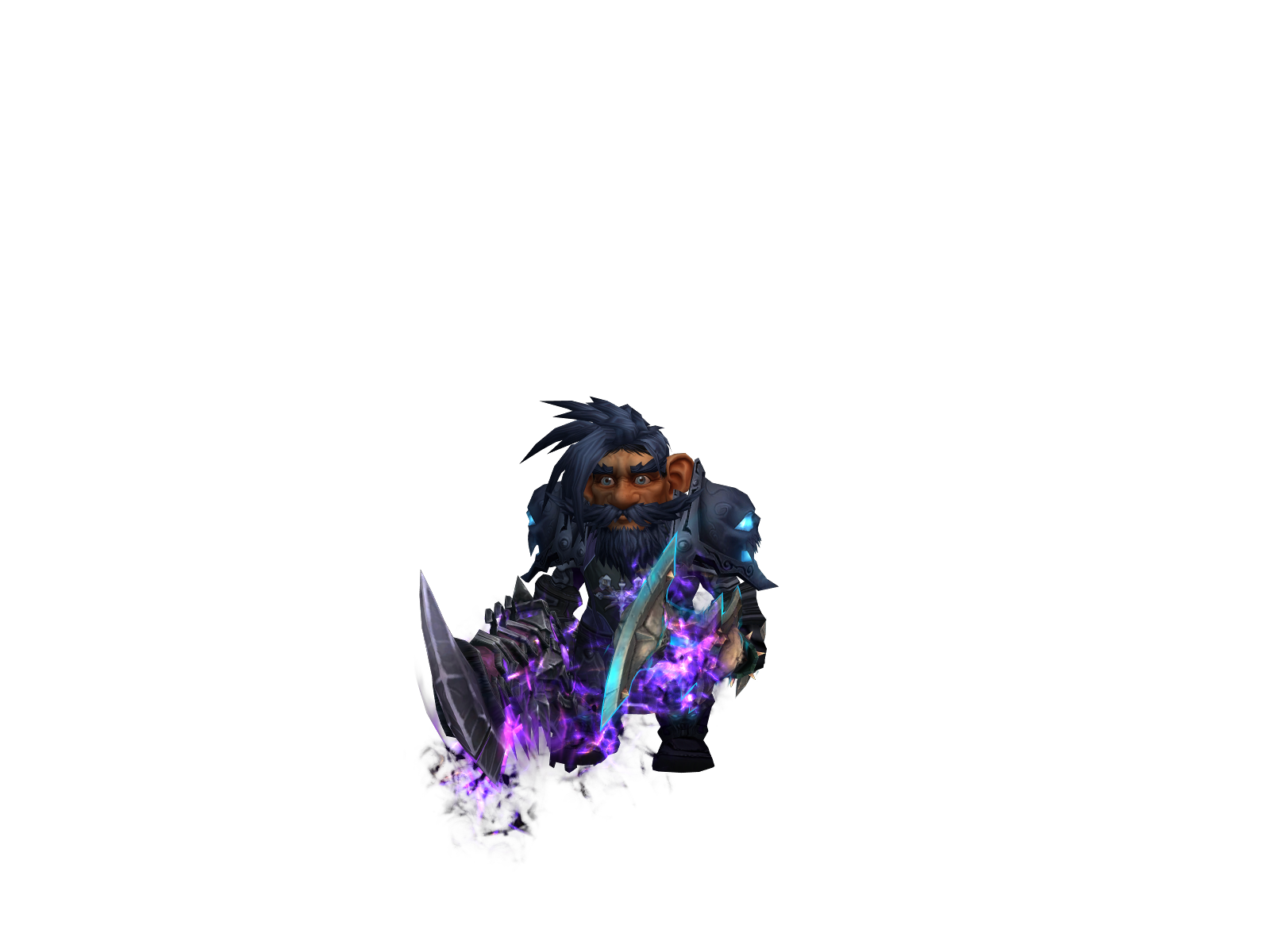 Kwall 3D character render