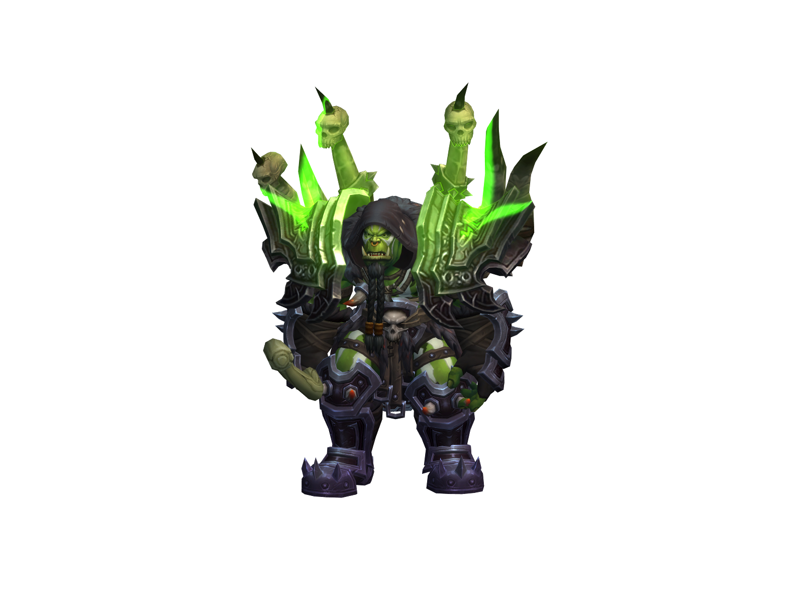 Ghôuldán 3D character render