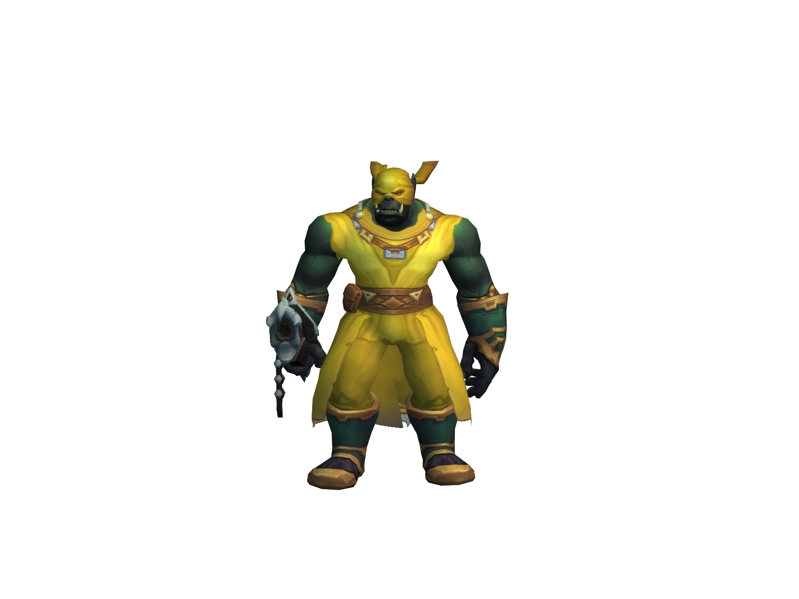 Qassar 3D character render