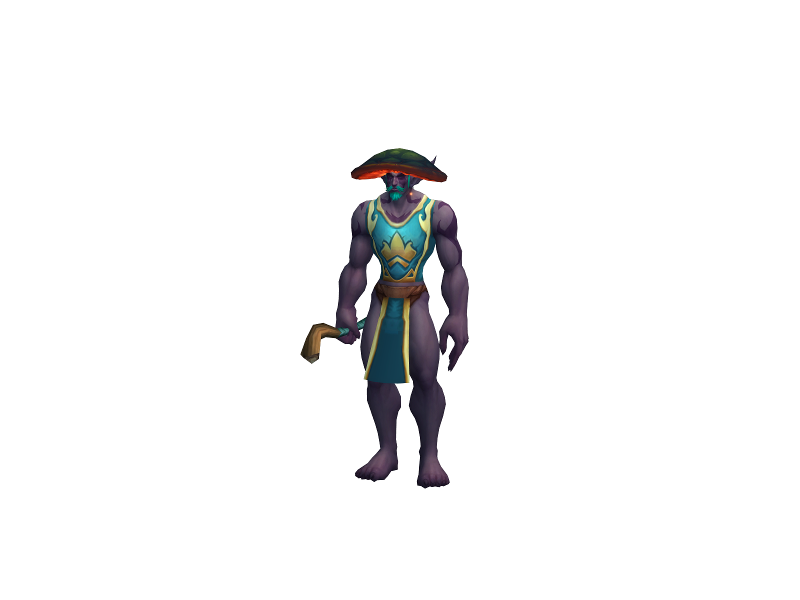 Drkanje 3D character render