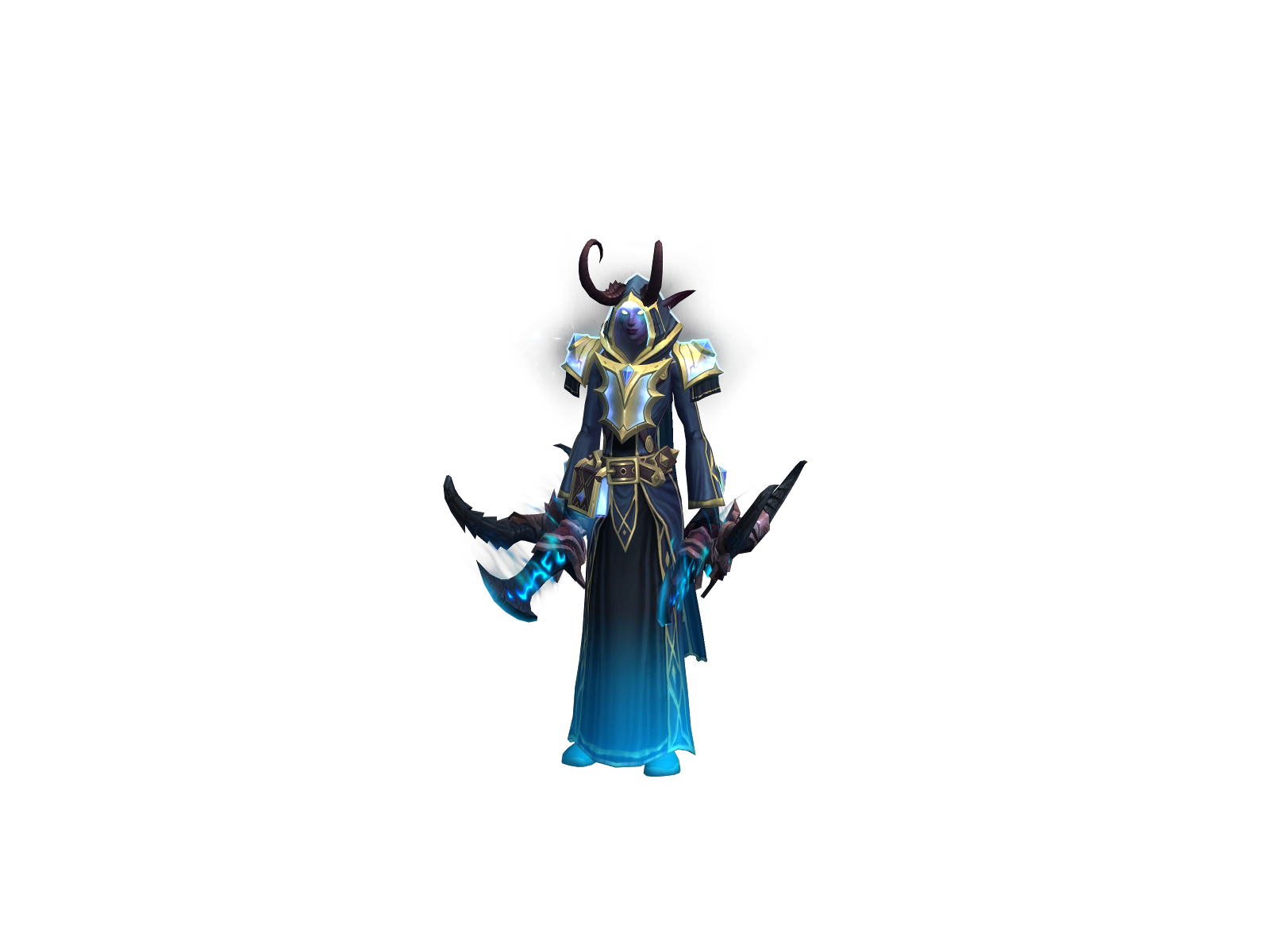Demonellen 3D character render
