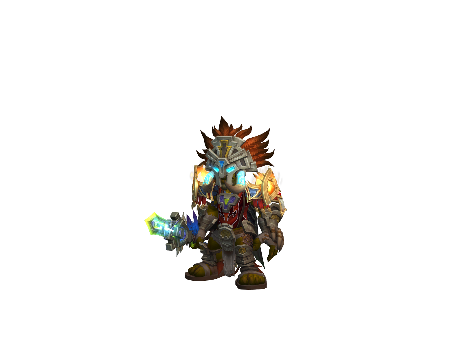 Mickador 3D character render