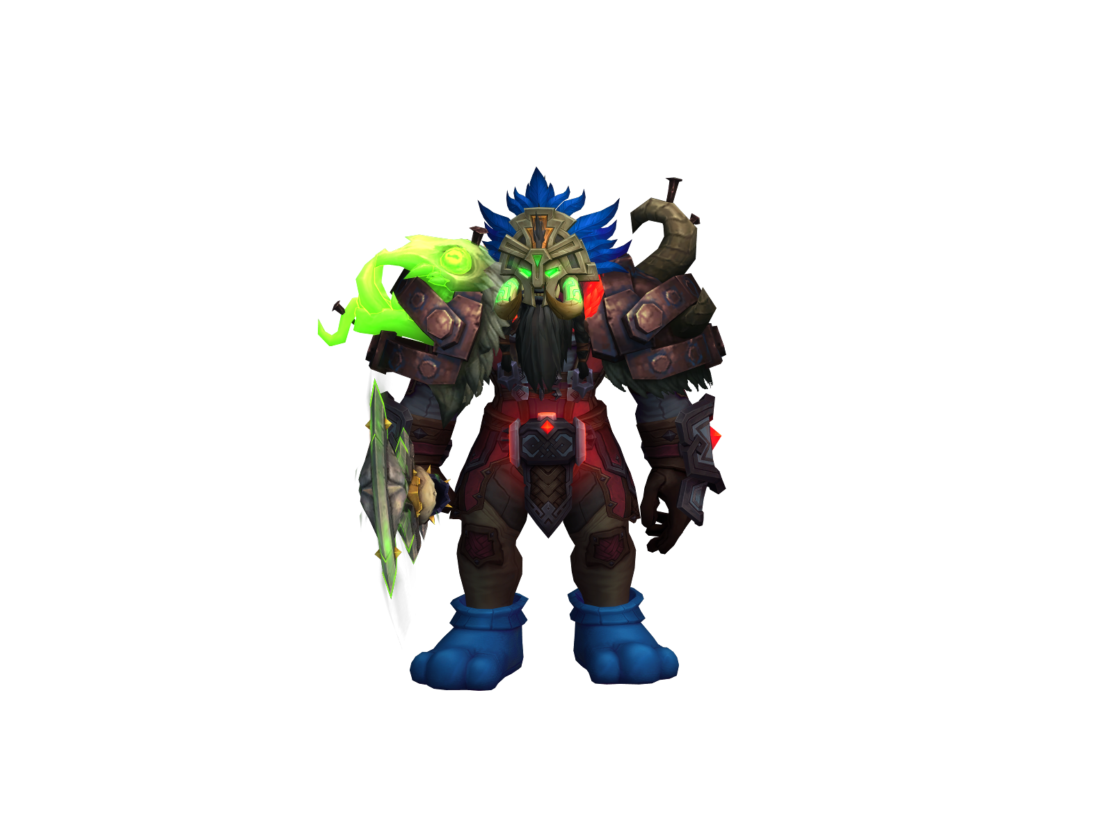 Hossmire 3D character render