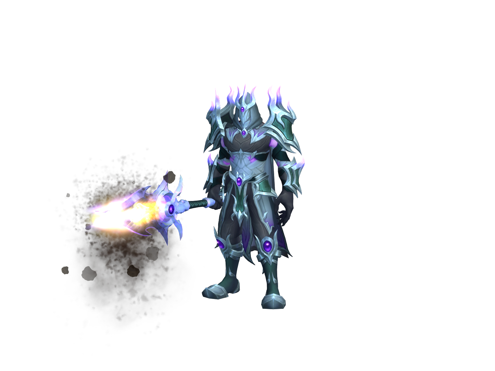 Droodbin 3D character render