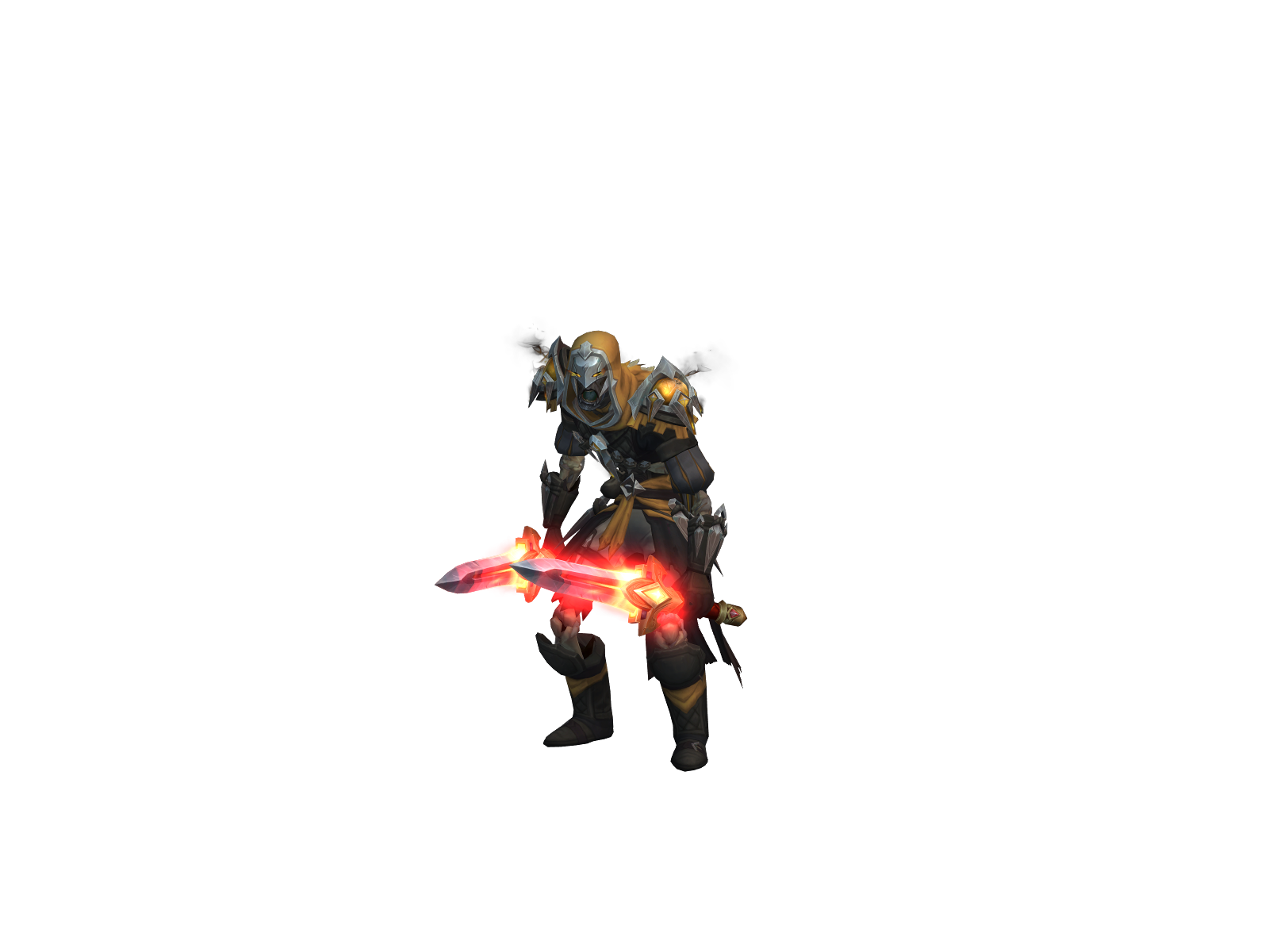Nevernotdead 3D character render