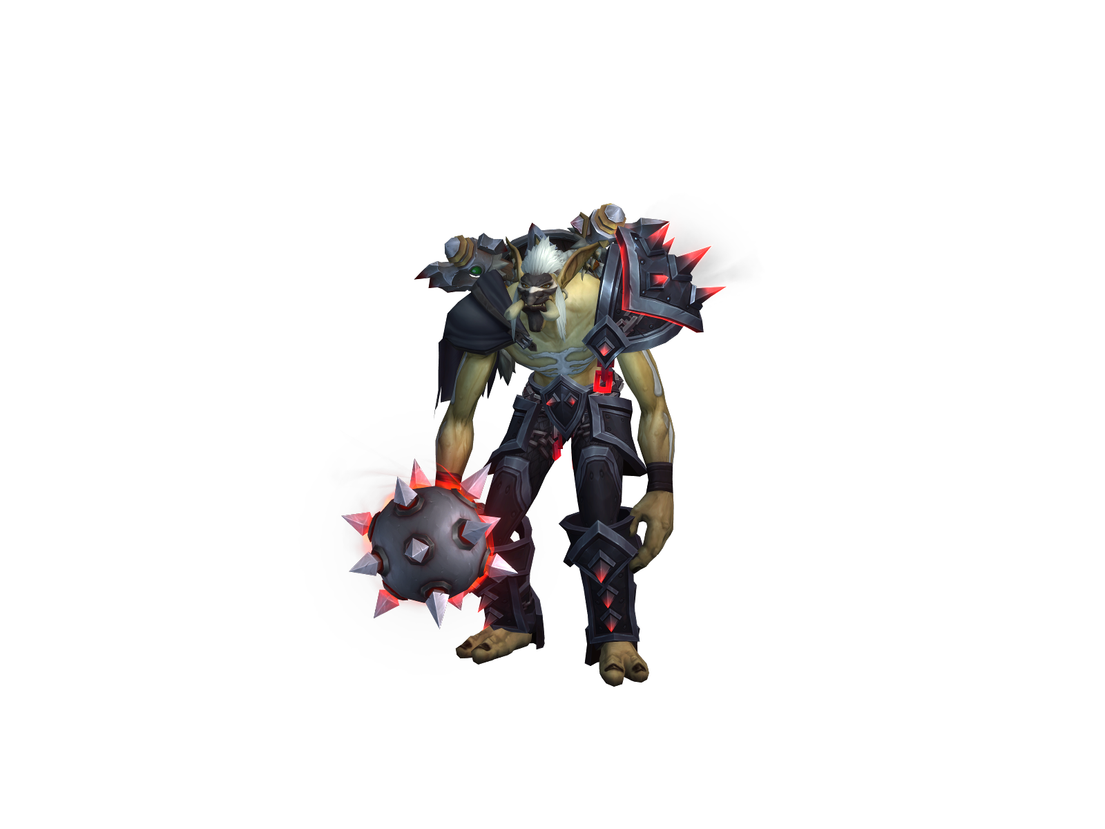 Dakrusha 3D character render