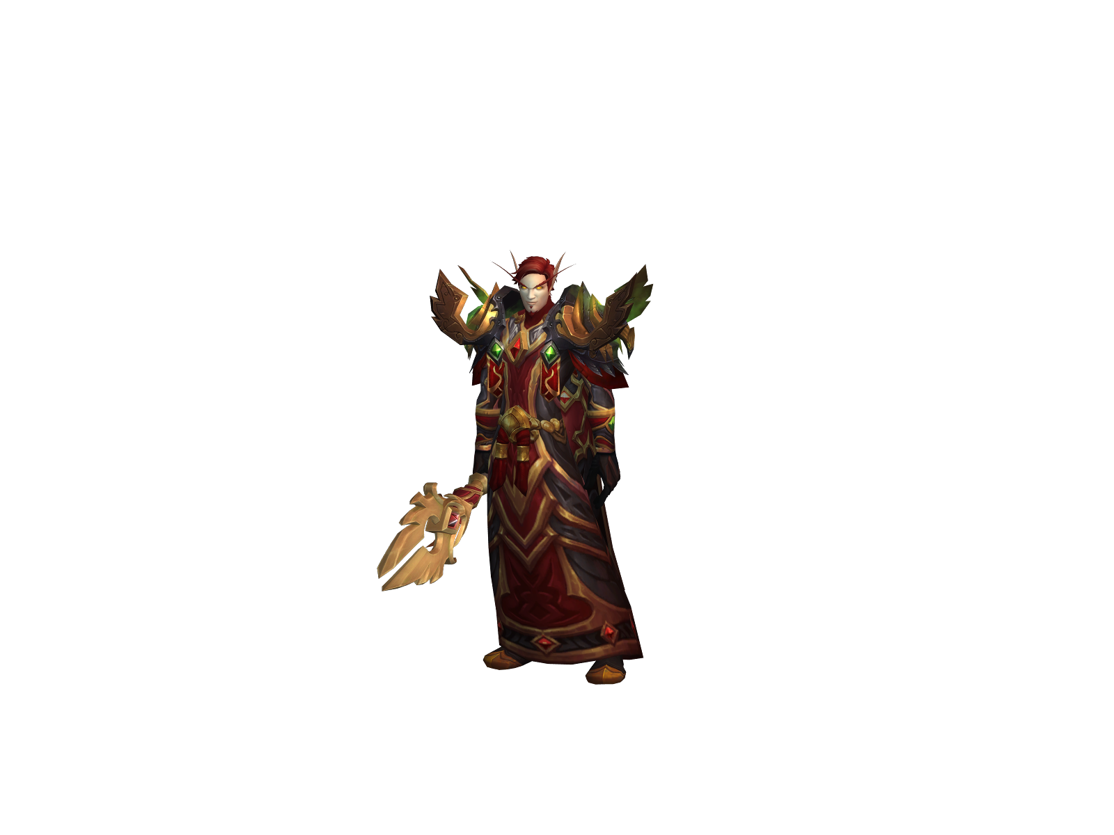 Merday 3D character render