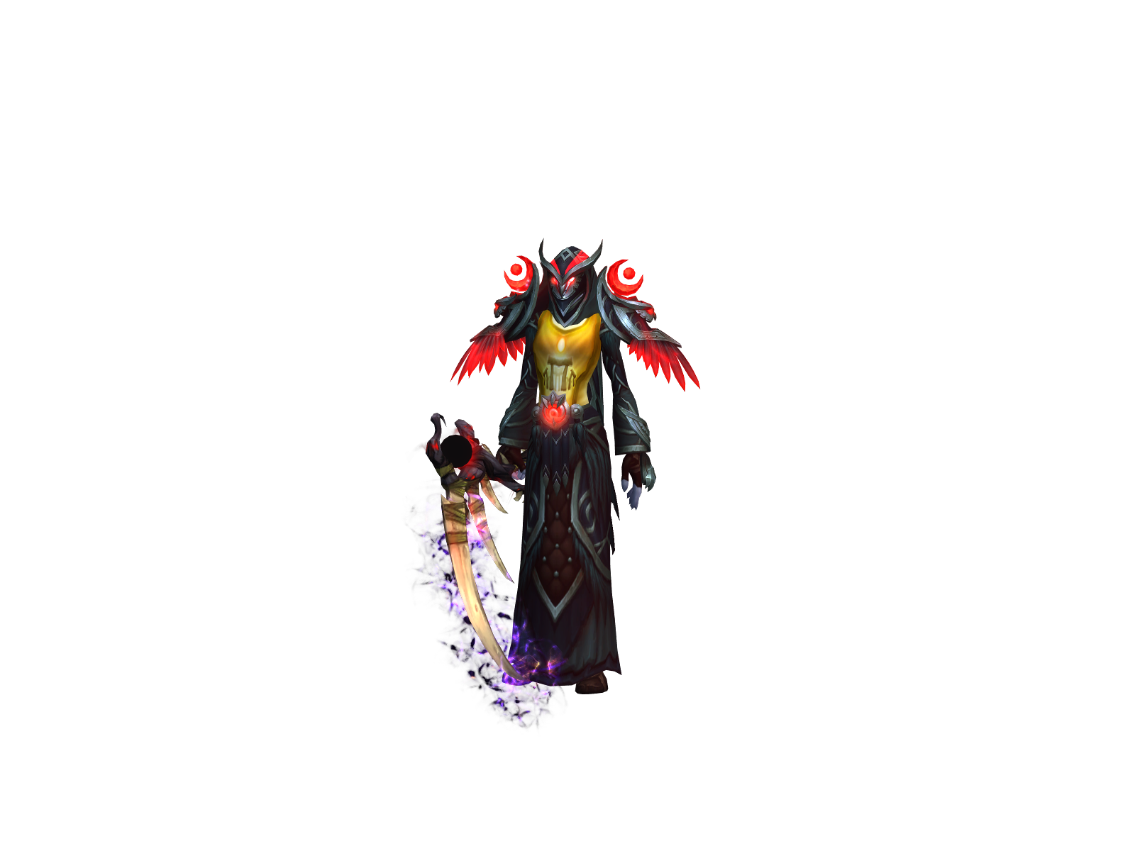 Feral 3D character render