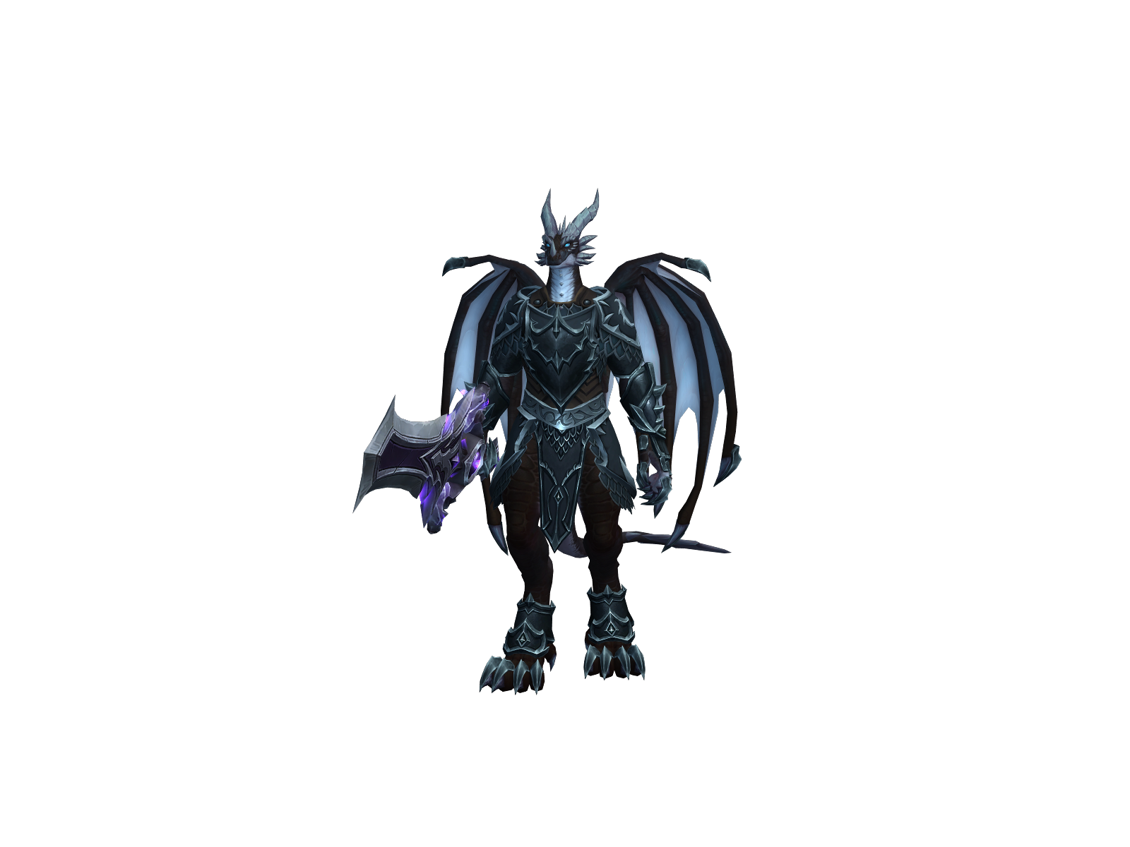 Clawed 3D character render