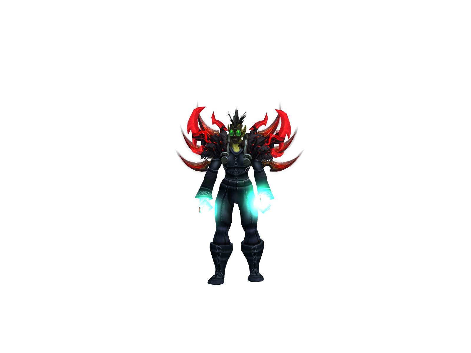 Schizorr 3D character render