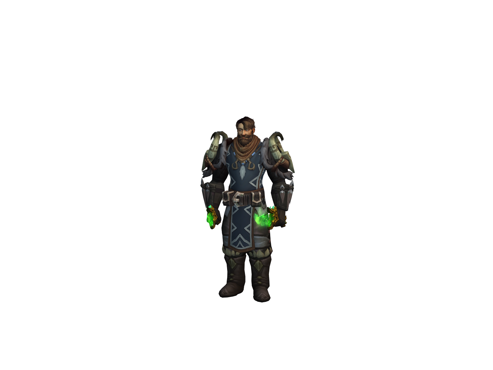 Pandapirate 3D character render
