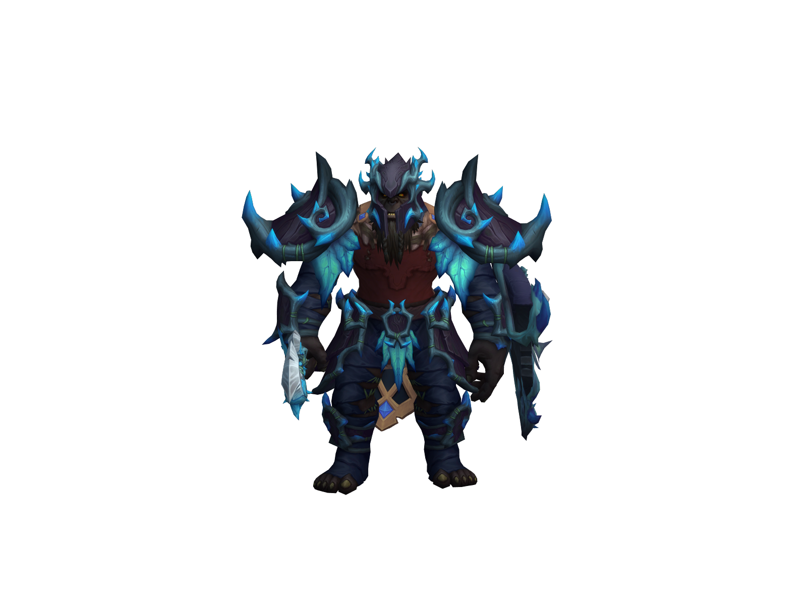 Kaligore 3D character render