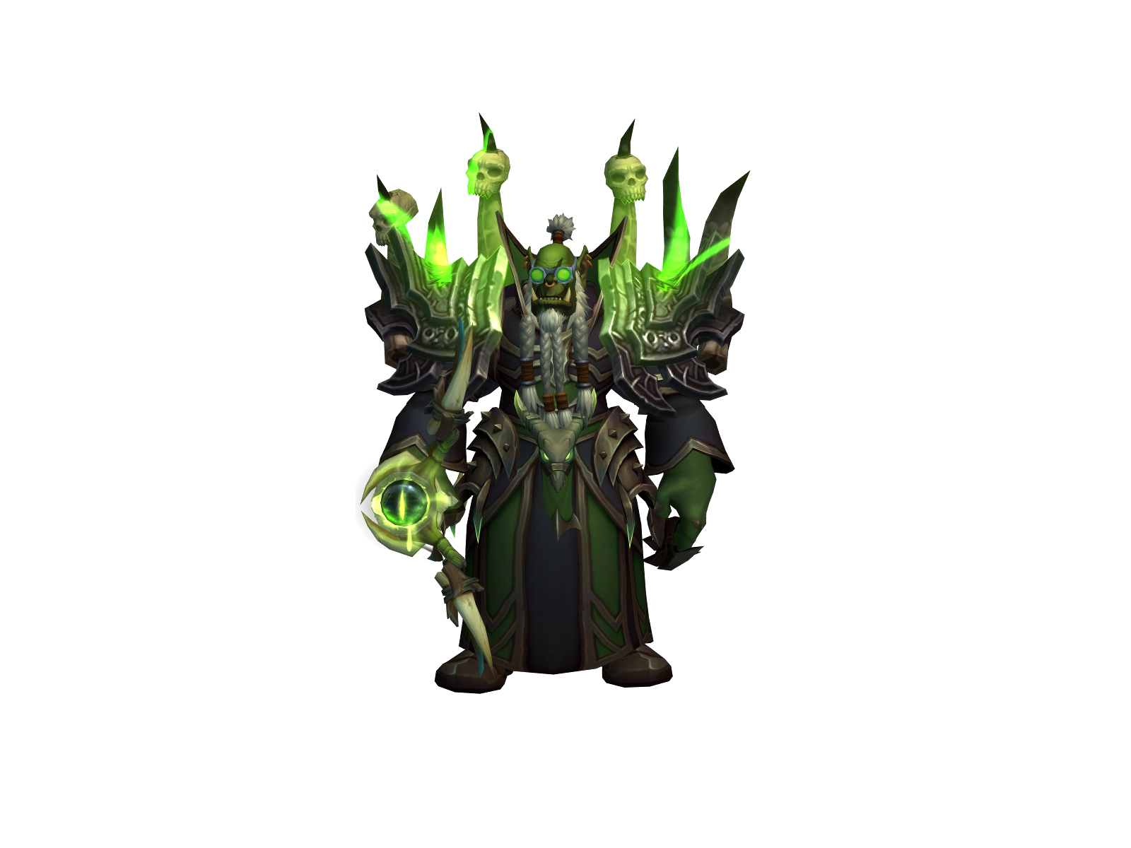 Örkk 3D character render