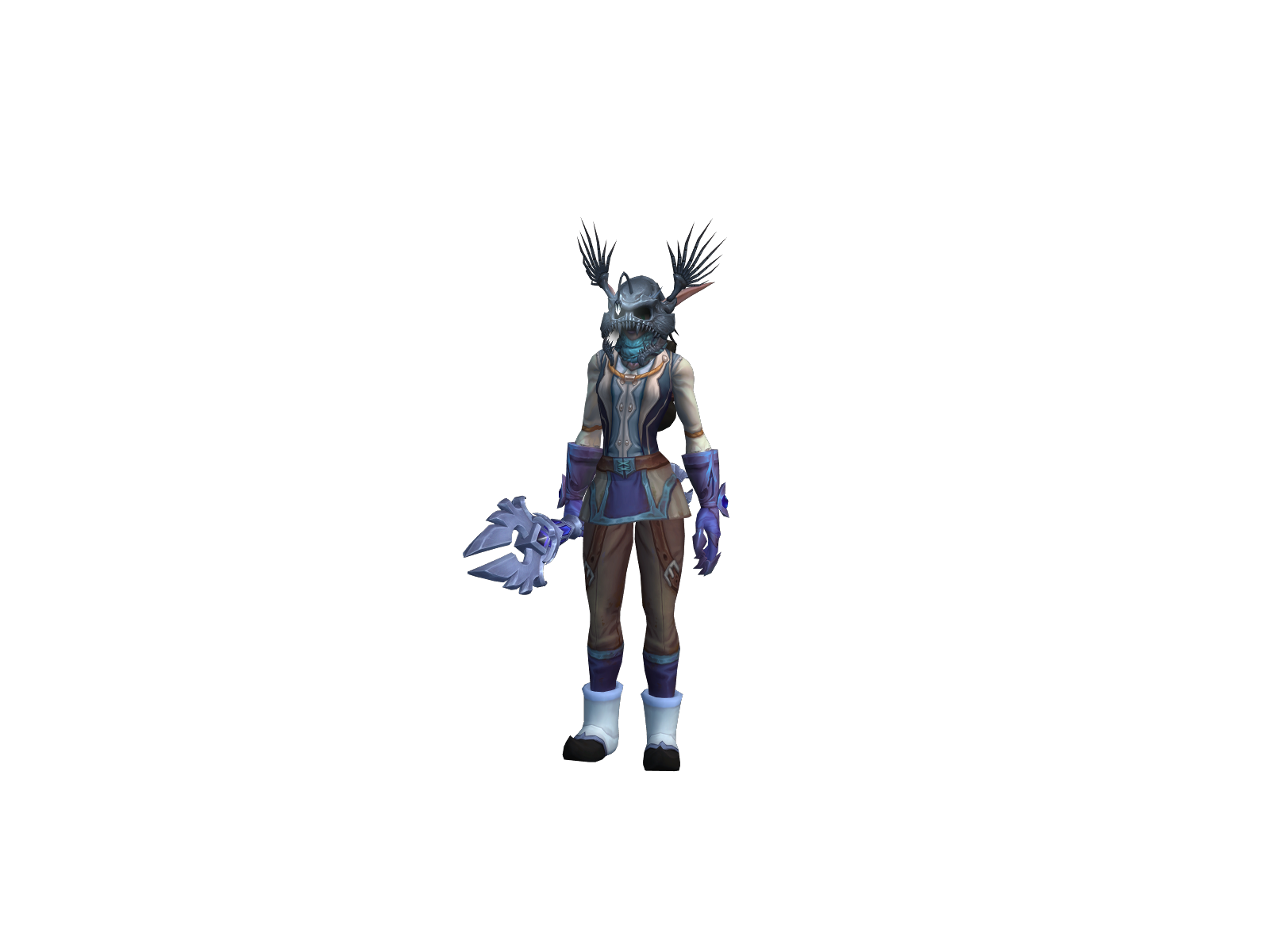 Suponya 3D character render
