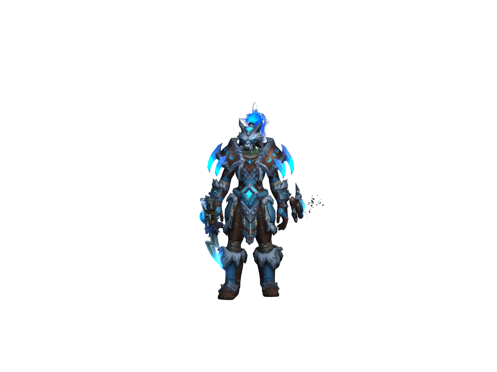 Frogsh 3D character render