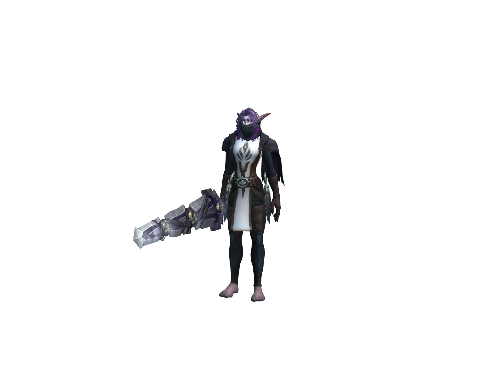 Voicês 3D character render