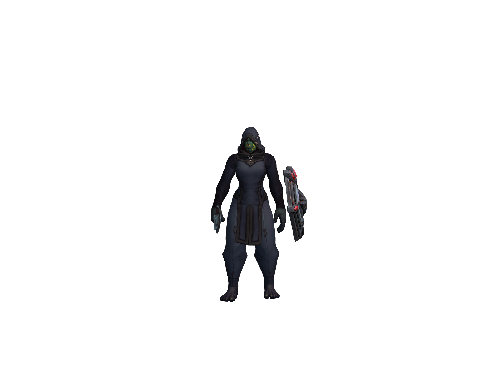 Seelenweber 3D character render