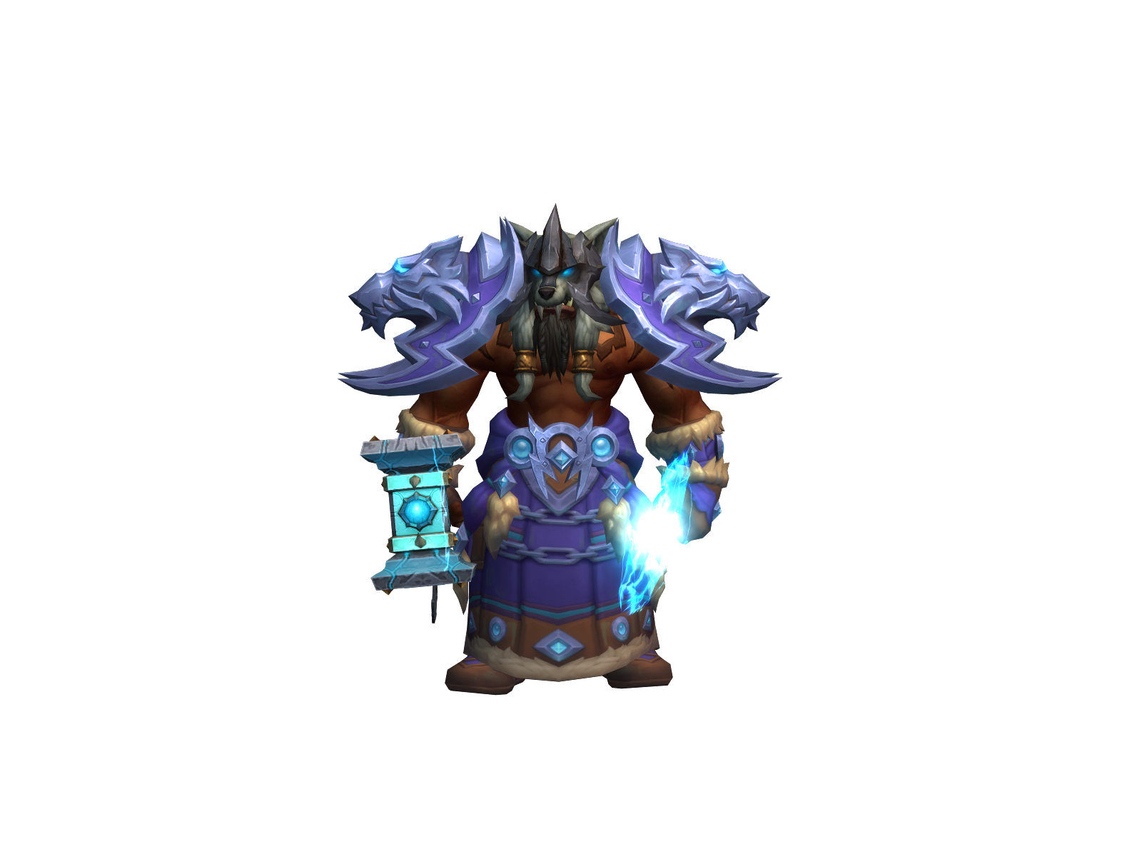 Monpers 3D character render