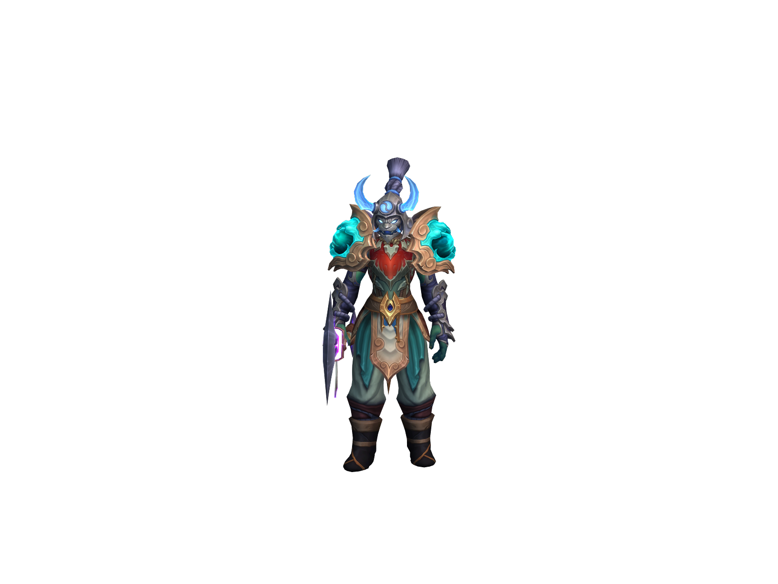 Pudzi 3D character render