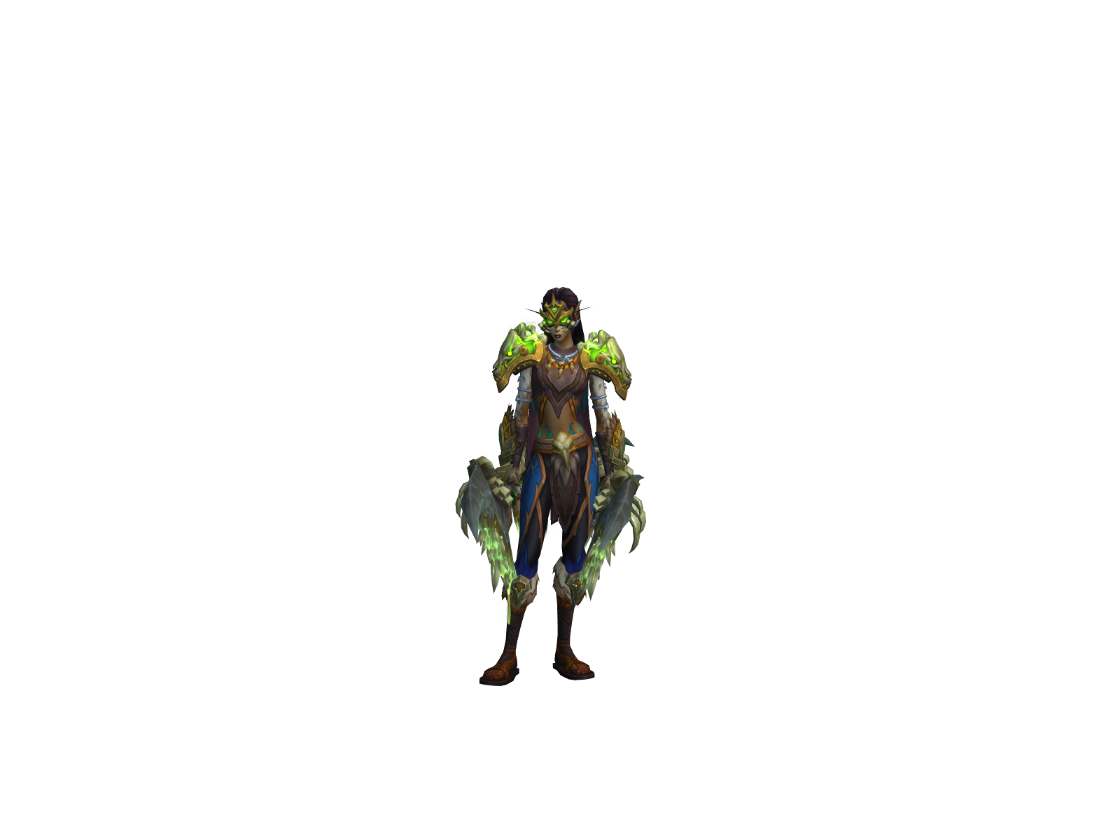 amfitrita 3D character render