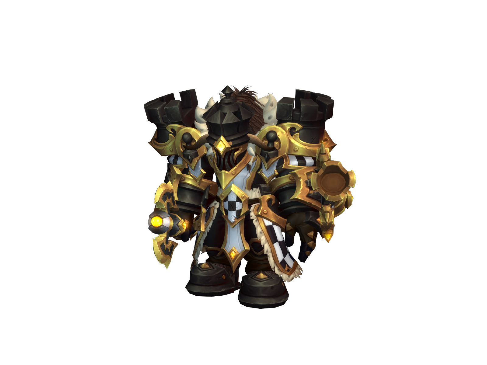 Holyrare 3D character render