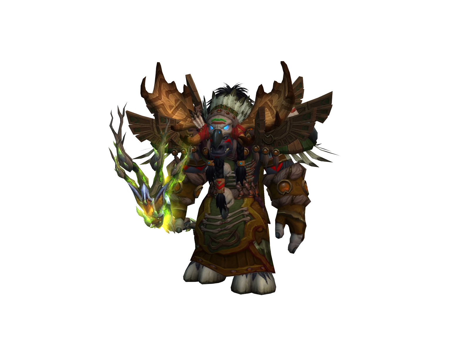 Pufoshenie 3D character render
