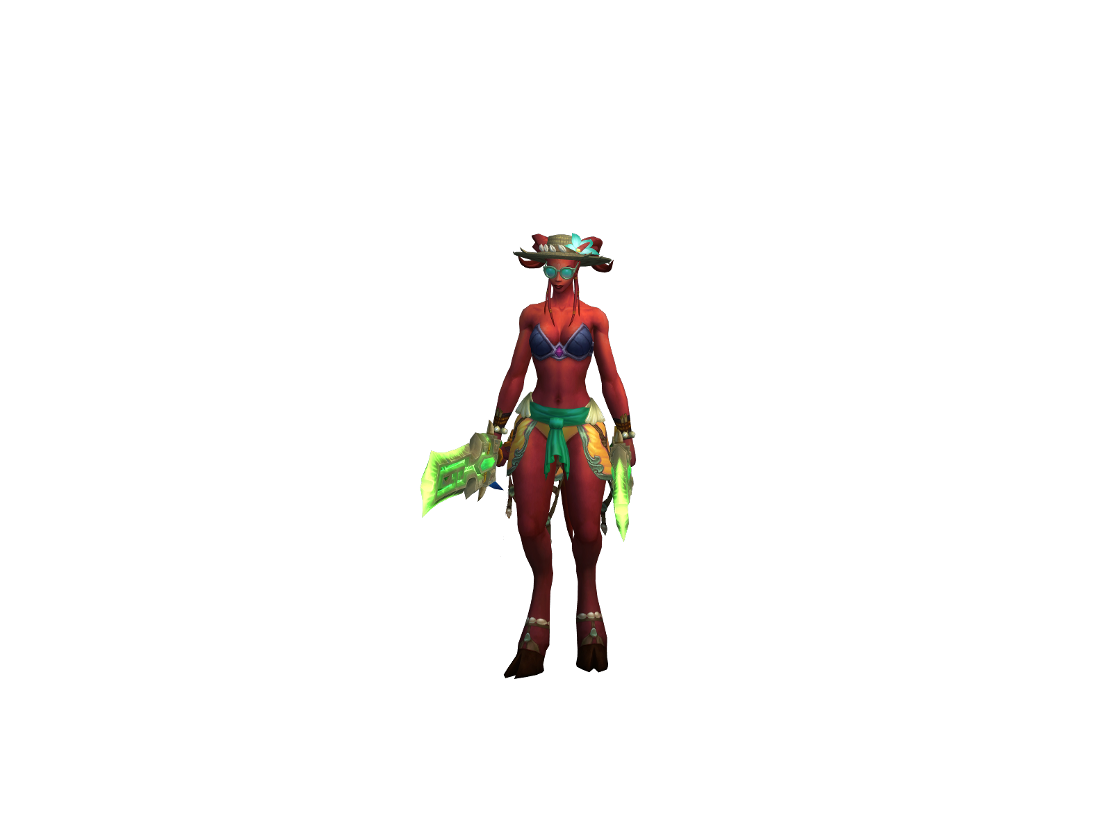 Roronoa 3D character render