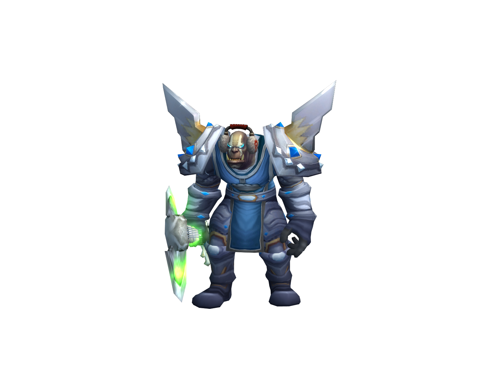 Moortician 3D character render