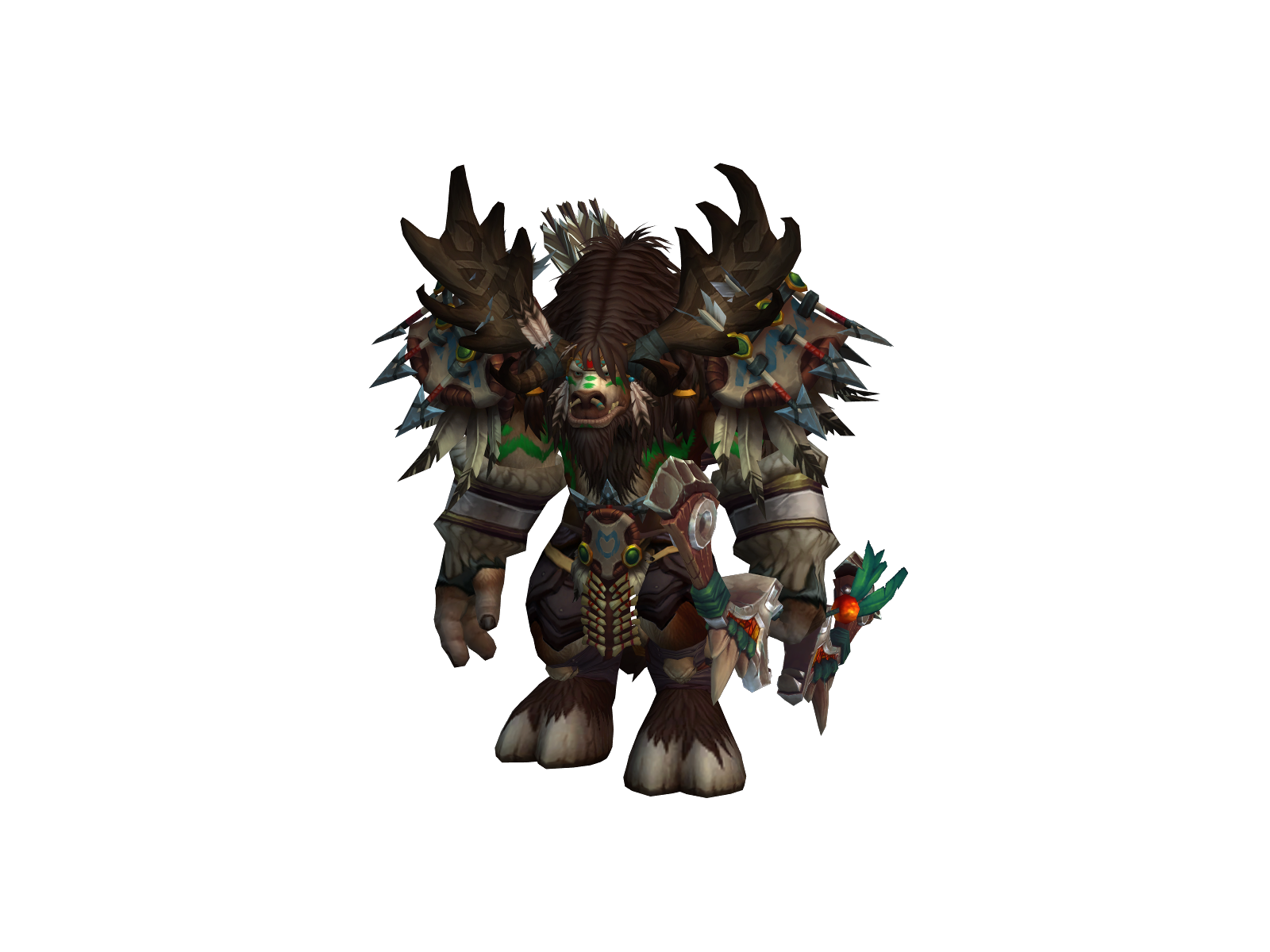 Garuff 3D character render