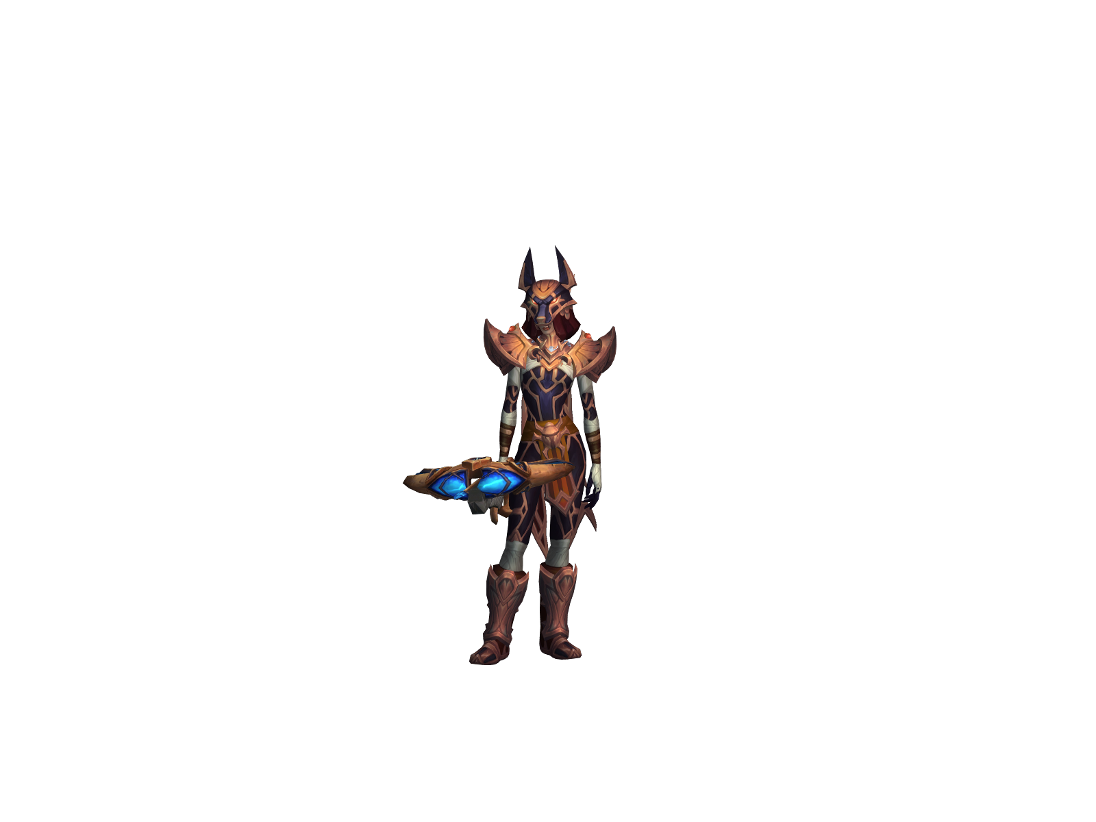 Jetriss 3D character render