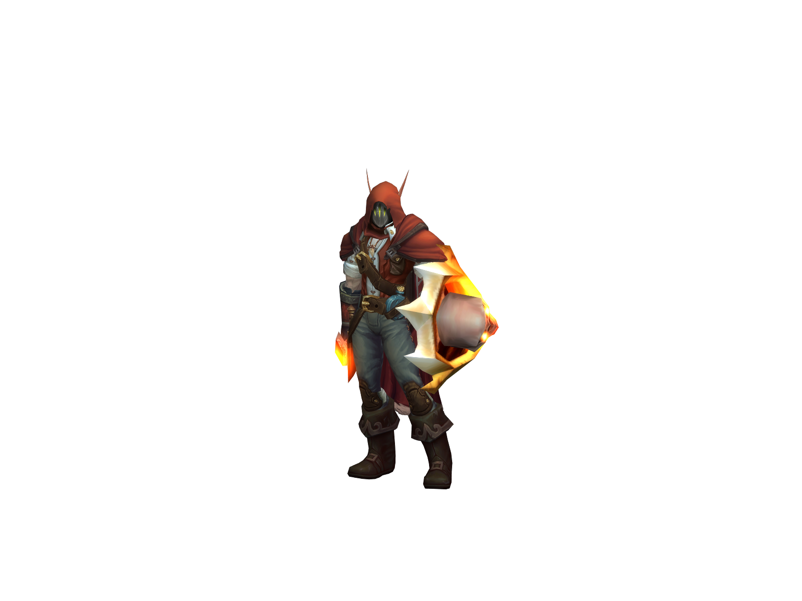 Ztroja 3D character render