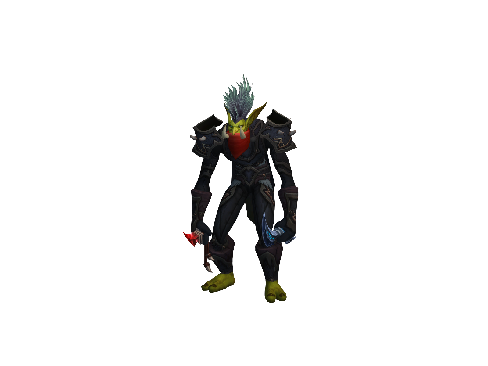 Tombashi 3D character render