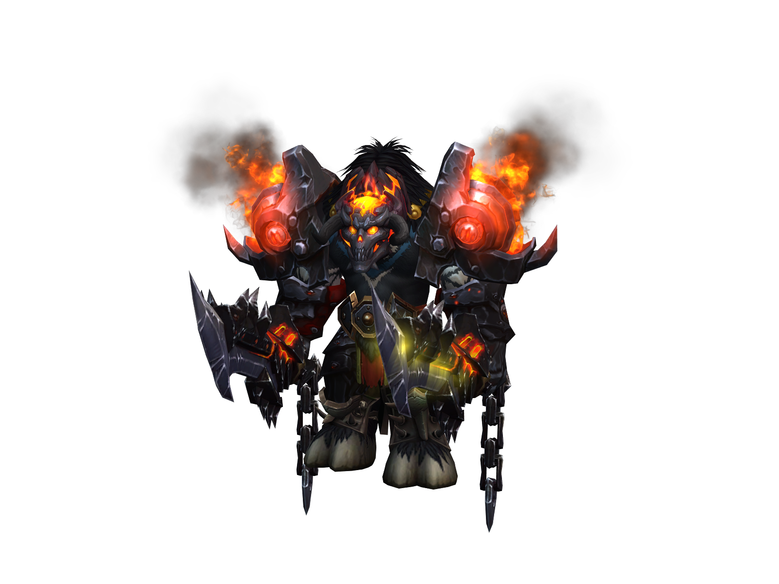 Bullzam 3D character render