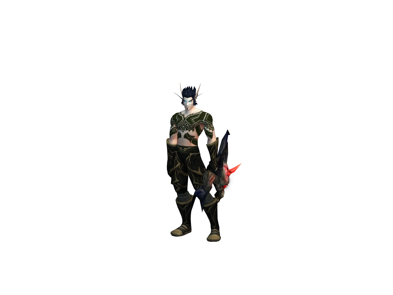 Mangønel 3D character render