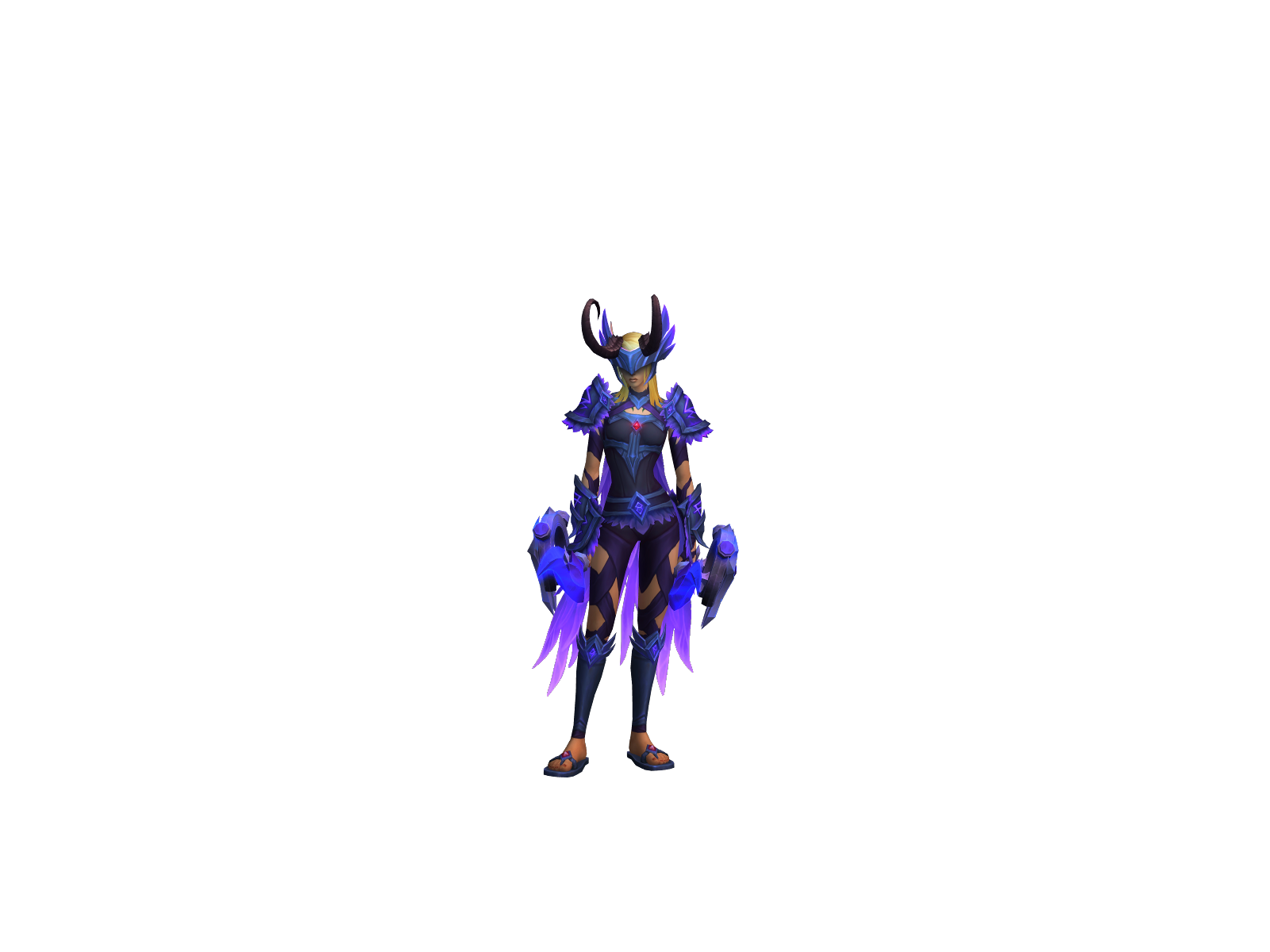 Saracalia 3D character render
