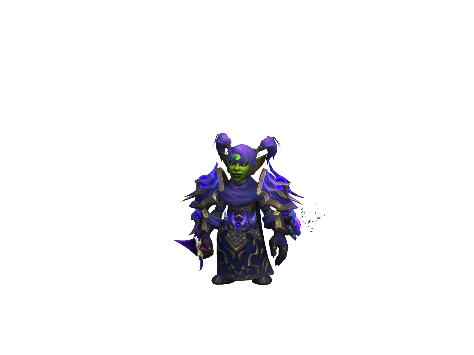 Throa 3D character render