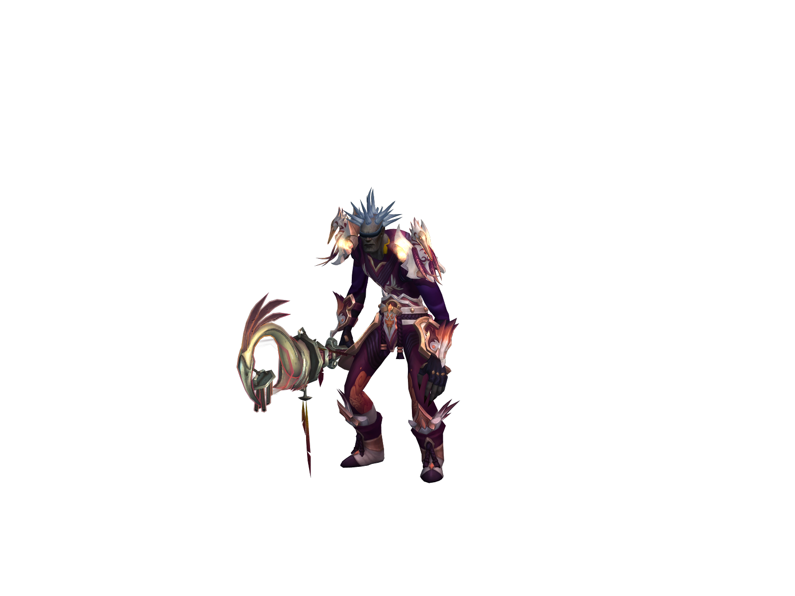Huank 3D character render