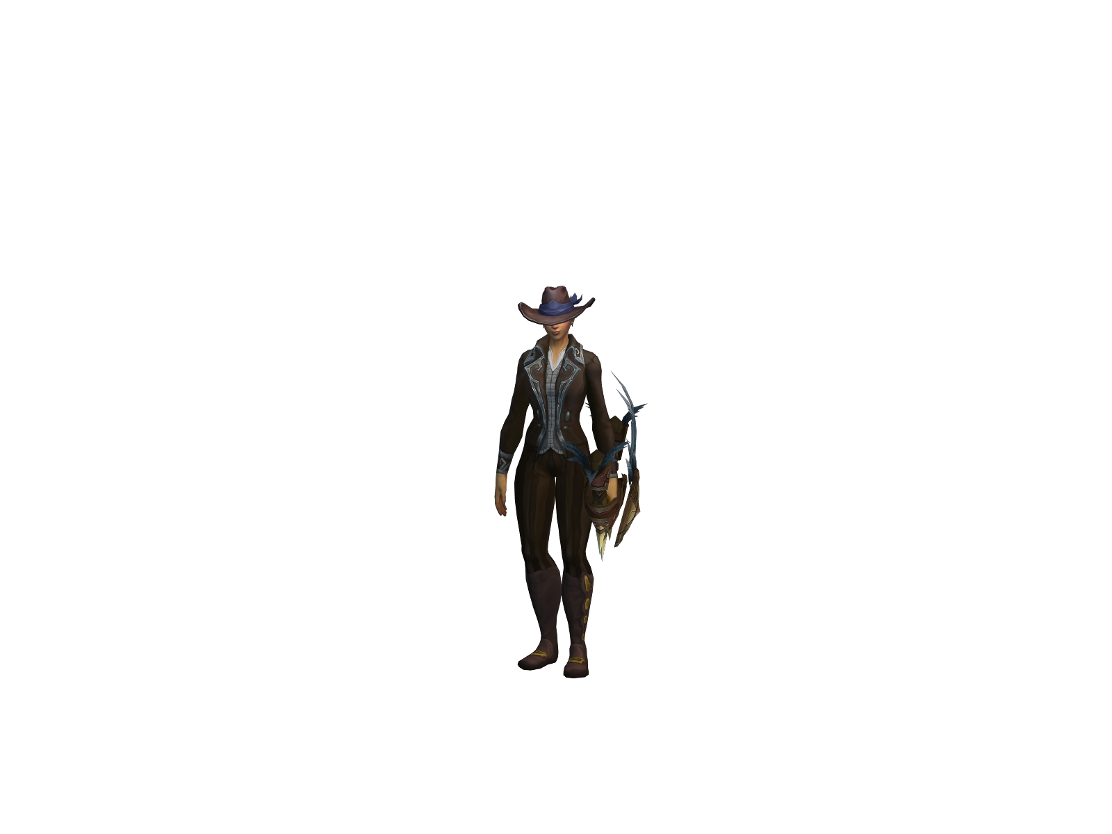 Dmforwintrd 3D character render