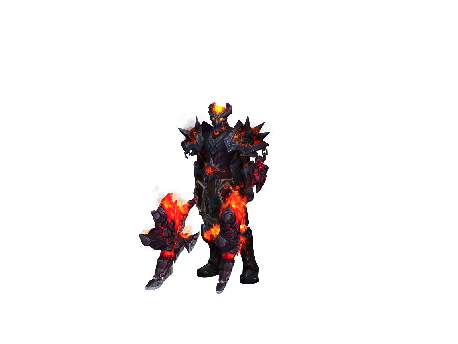 Daemyn 3D character render