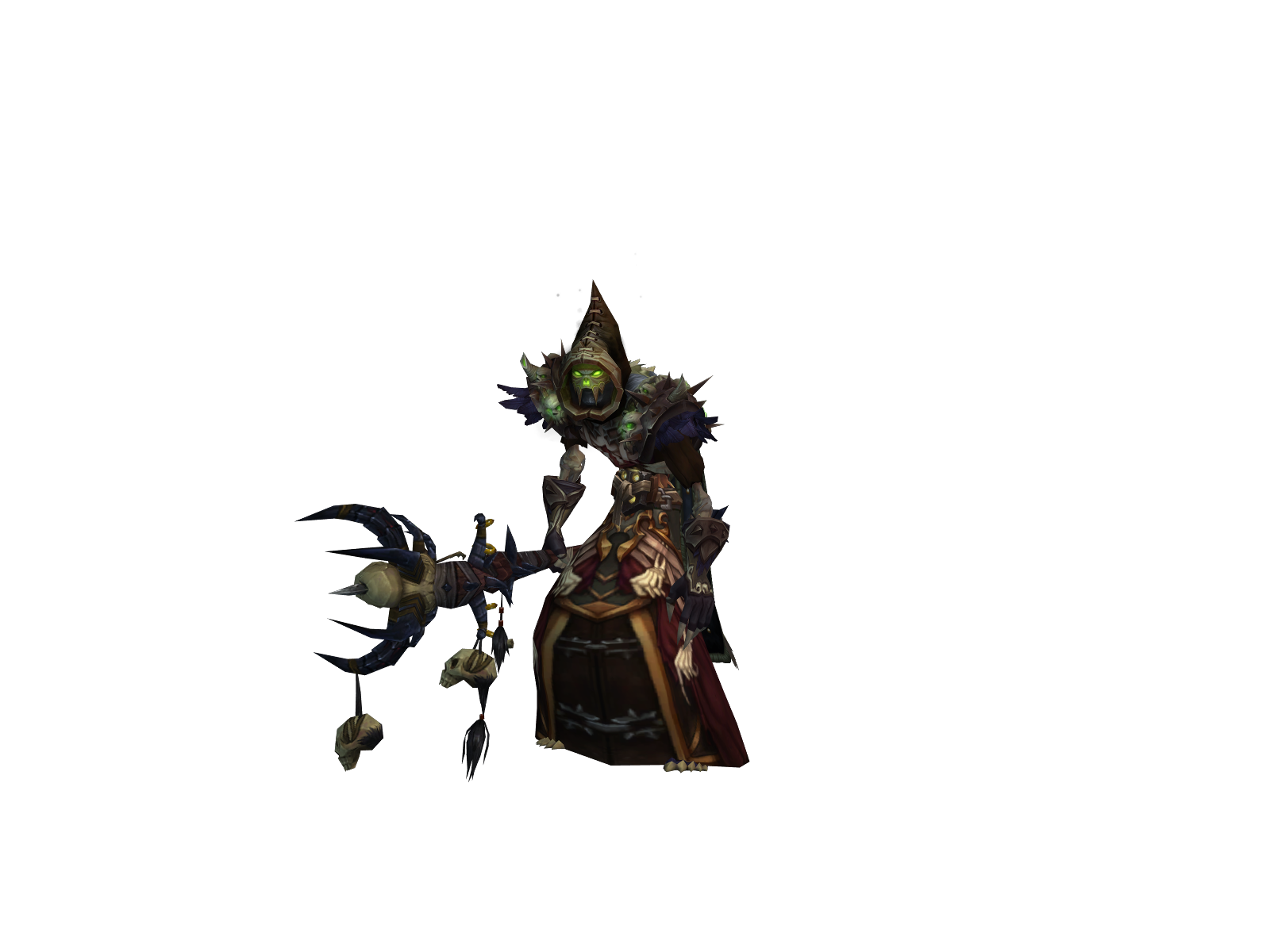 Mortgoth 3D character render