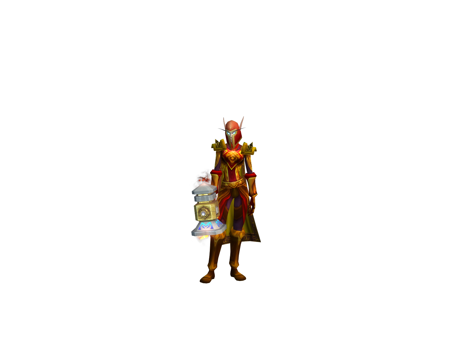 Zoulbane 3D character render