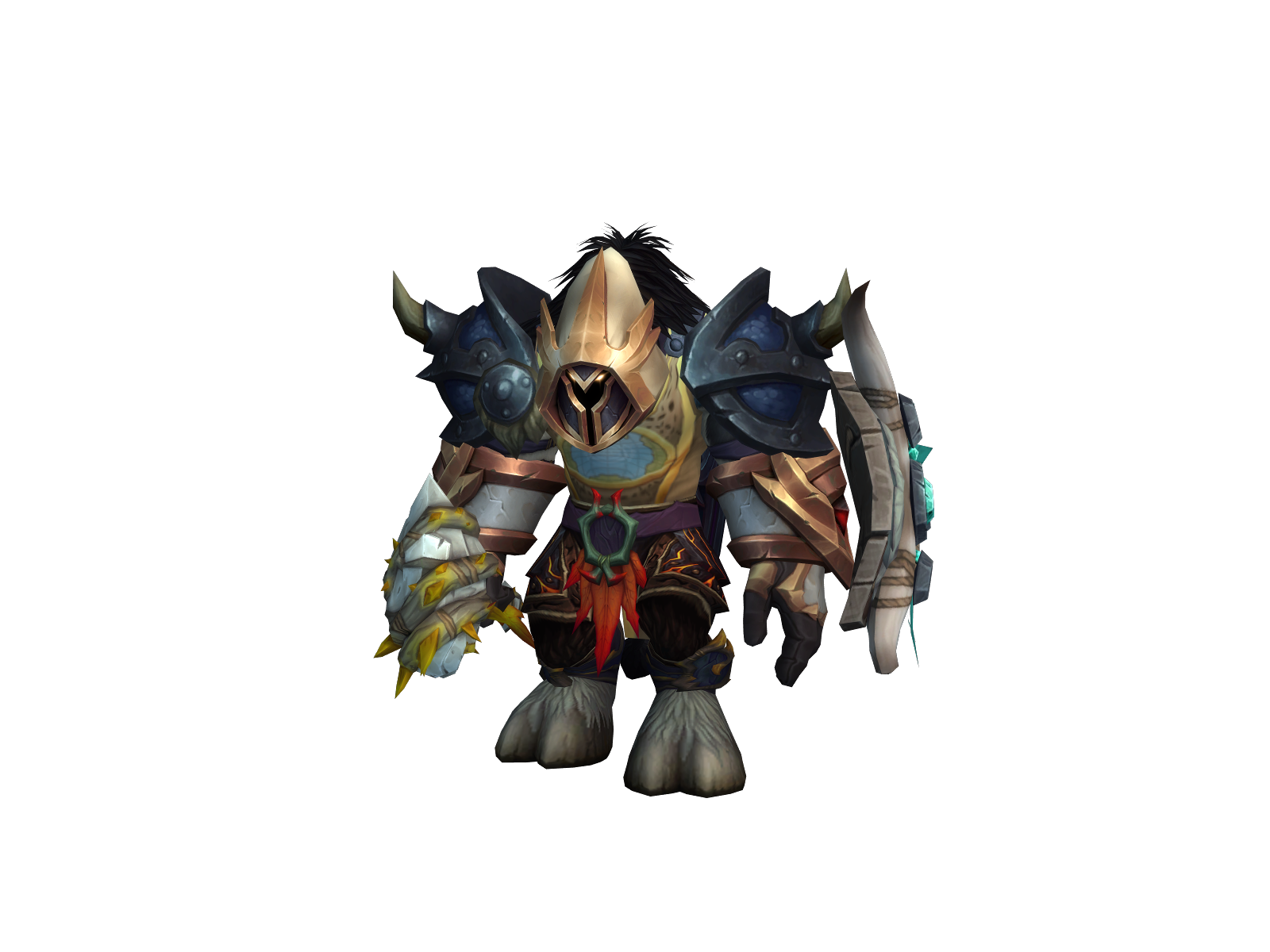 Mumle 3D character render