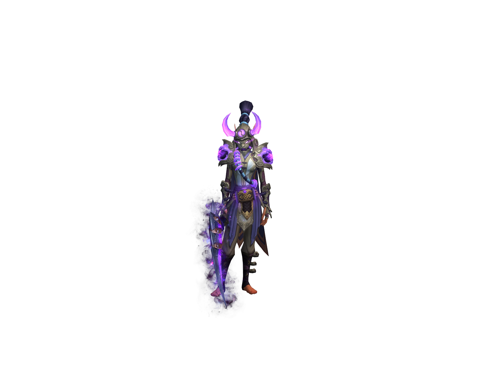 Ischum 3D character render