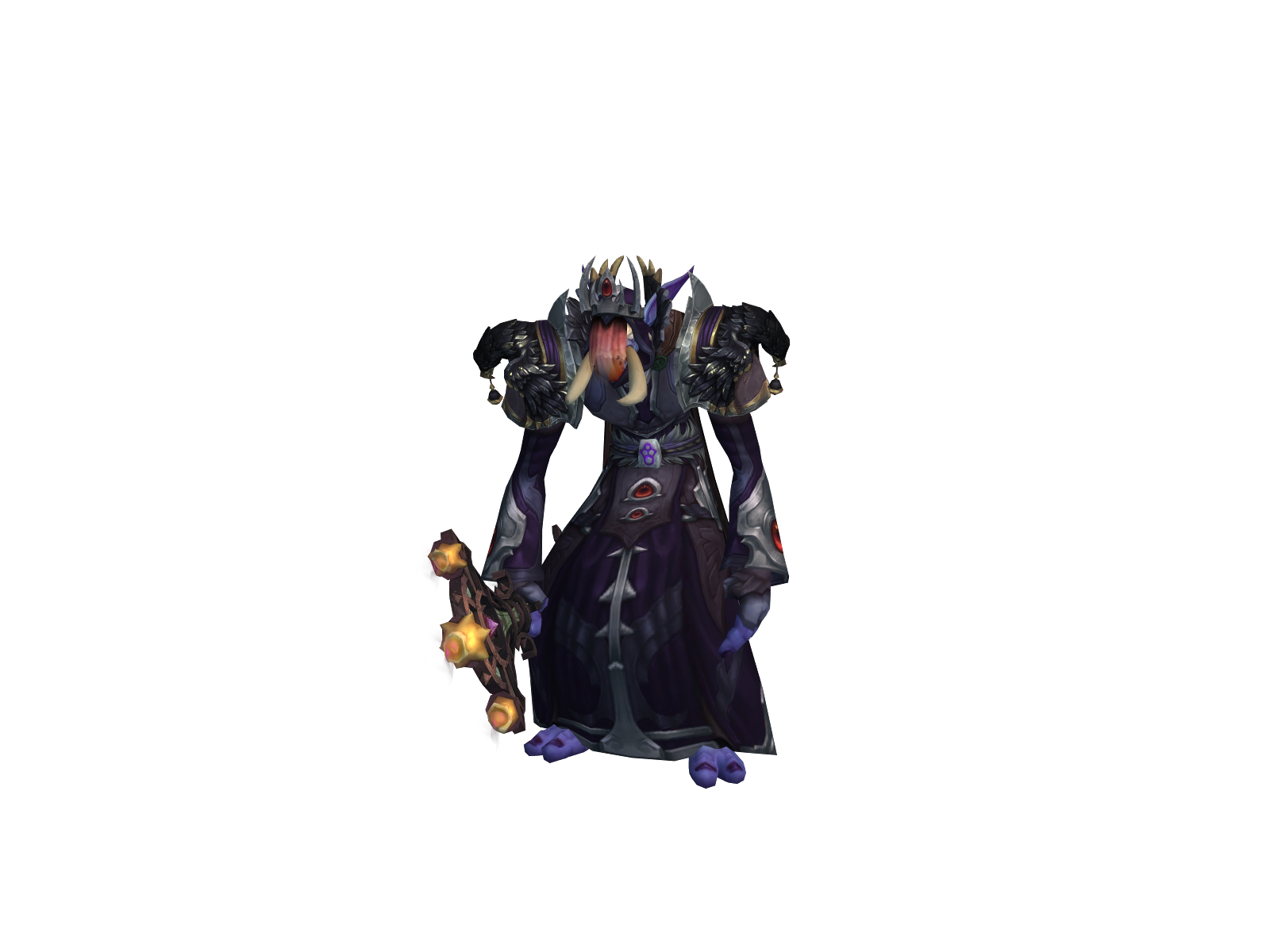 Priyona 3D character render