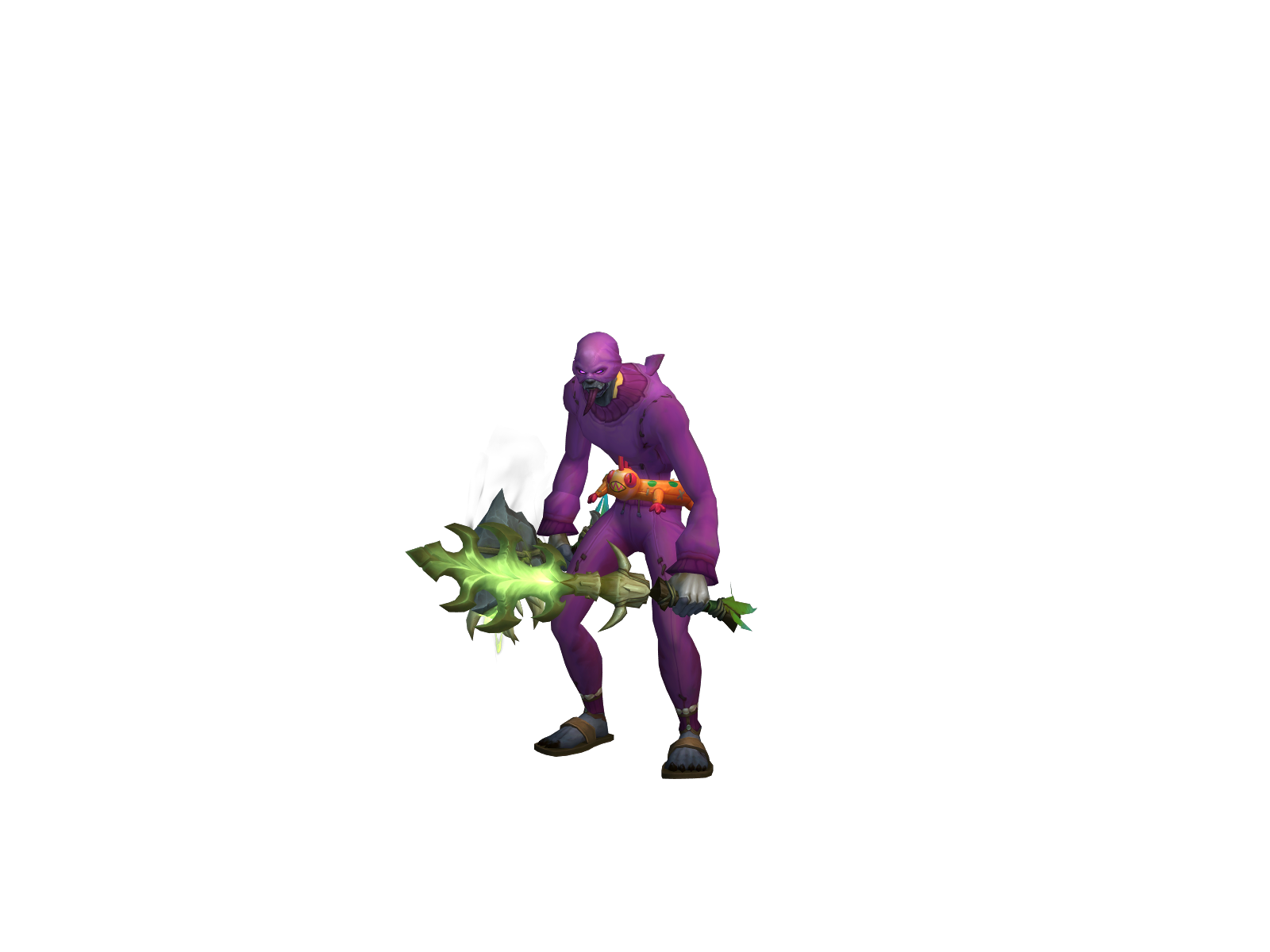 Squidley 3D character render